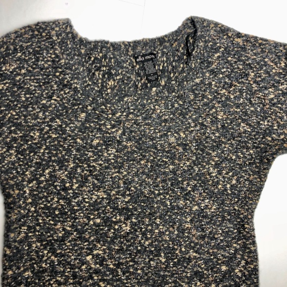 NWOT, Metallic Ella Moss Back Buttoned, Dolman Sleeve Sweater - Picture 8 of 11